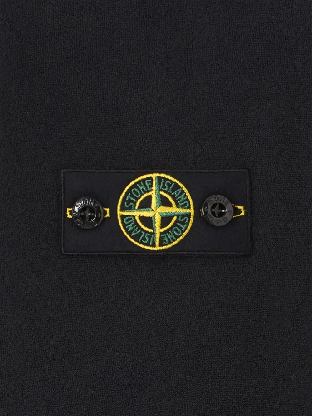 Толстовка с воротником-поло Stone Island Junior, синий — фото 4