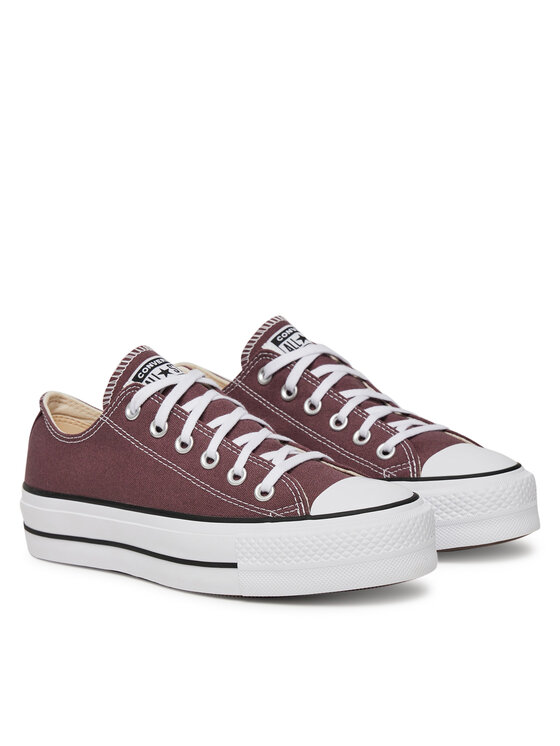 Тканевые кроссовки Chuck Taylor All Star Lift Platform A10647C Converse, красный — фото 2