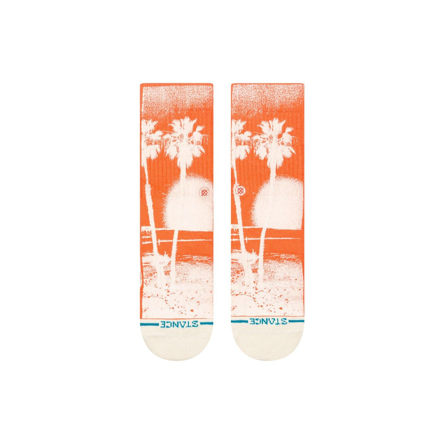Туфли Stance Kids Paradise Crew, цвет Coral — фото 2