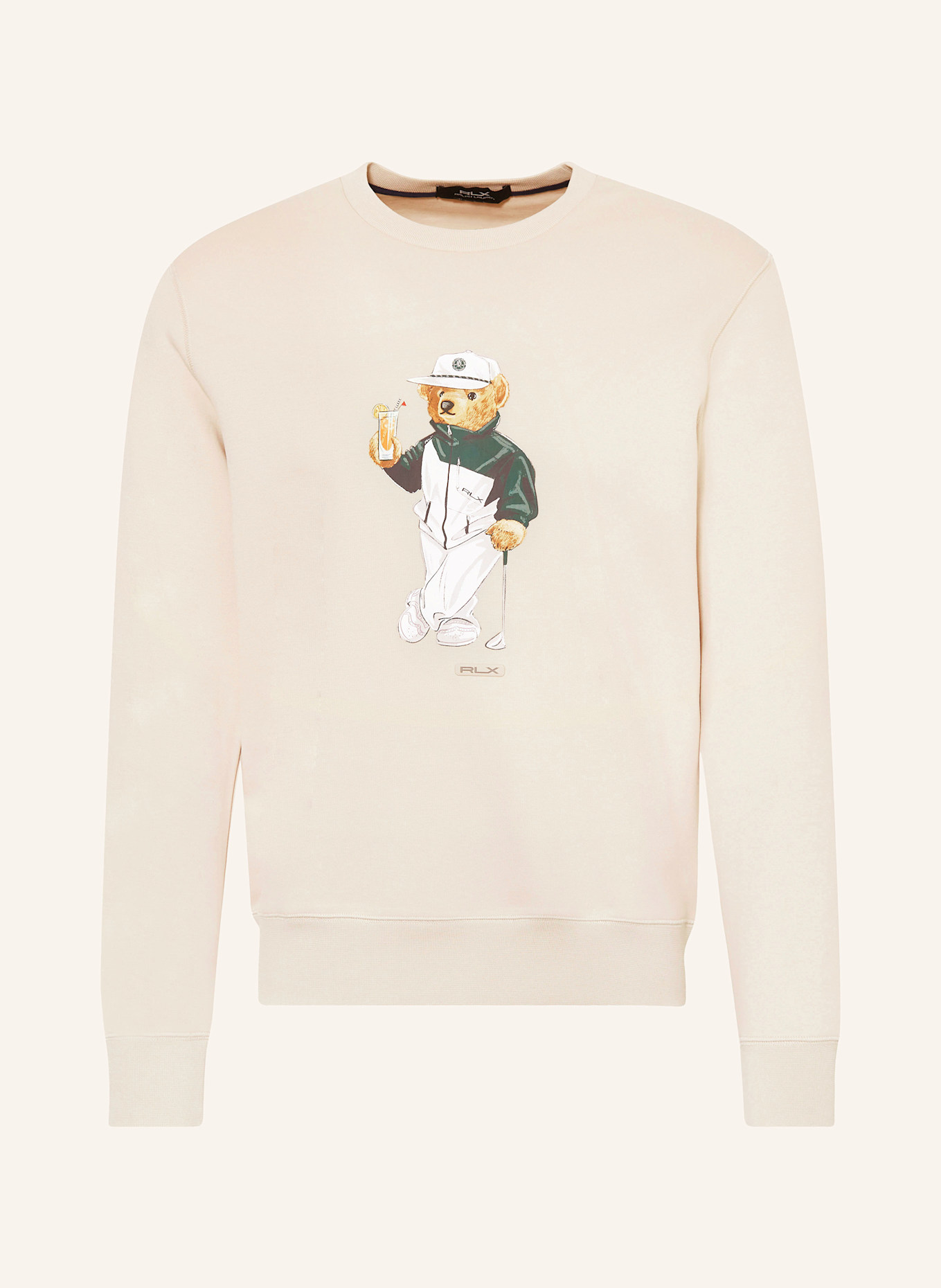 

Толстовка Rlx Ralph Lauren, бежевый