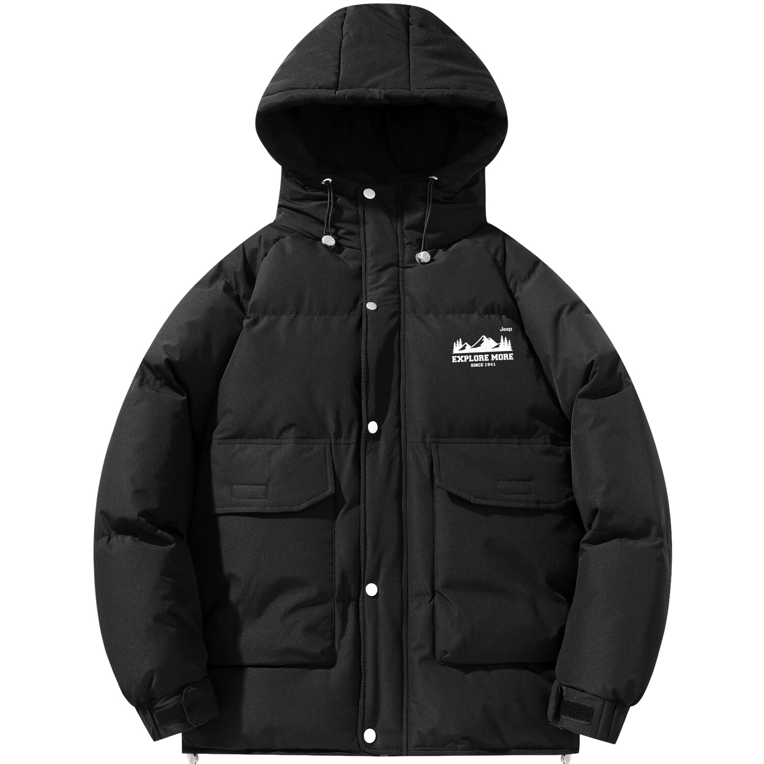 

Пуховик унисекс Jeep, цвет Light Brown