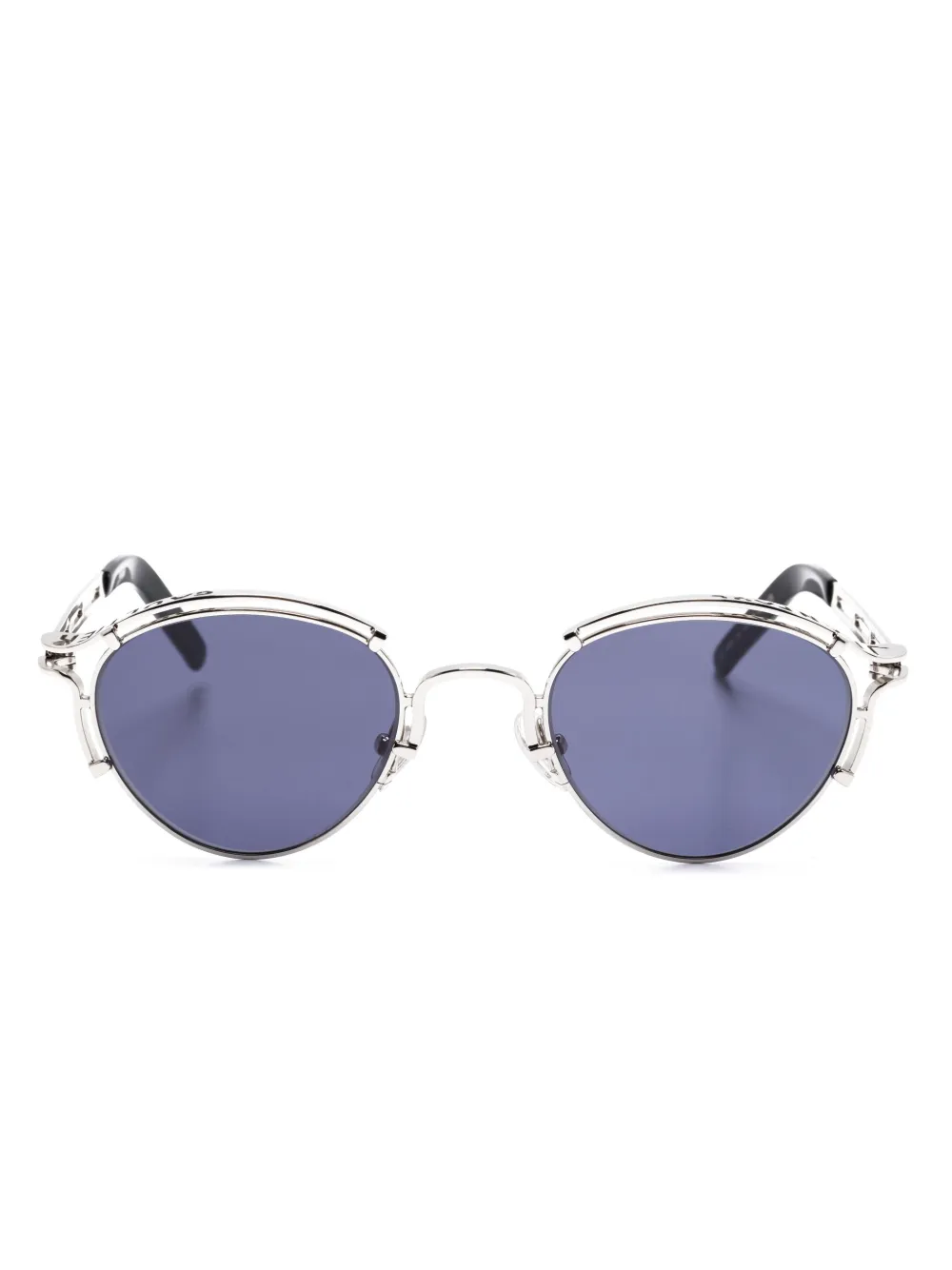 

Солнцезащитные очки с логотипом Jean Paul Gaultier, серебяный