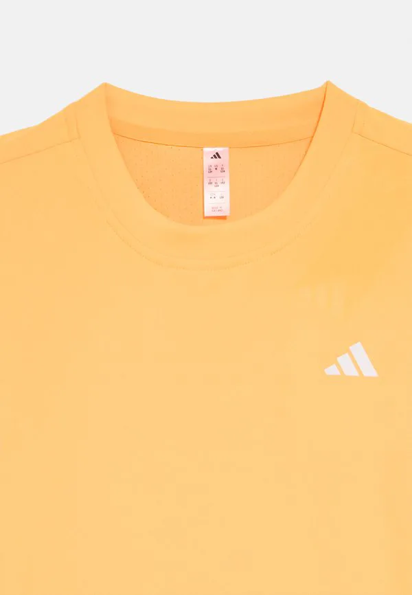 Клубная футболка, спортивная футболка унисекс Adidas Performance, Lucid Tangerine — фото 3