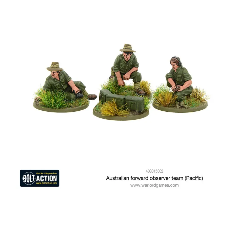 

Австралийская передовая группа наблюдателей, Bolt Action - Australian (28mm)