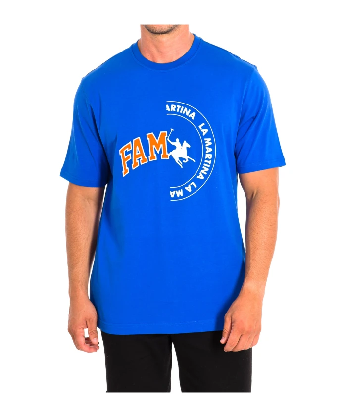 

Футболка с коротким рукавом La Martina, синий