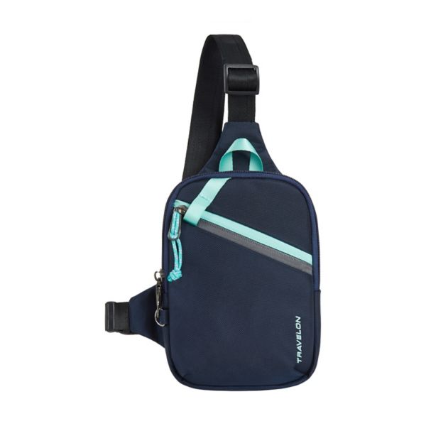 

Компактная сумка-слинг Greenlander Anti-Theft Travelon, цвет galaxy blue