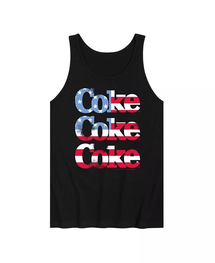 

Мужская майка из джерси Hybrid Apparel Coca Cola Americana AIRWAVES, черный