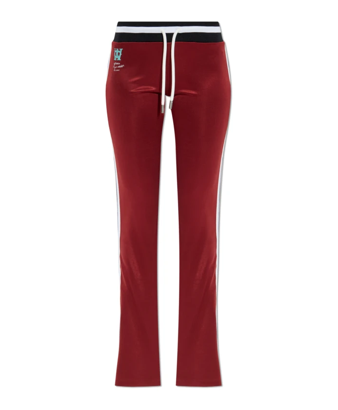 

Тренировочные штаны с боковыми полосками Off White, красный