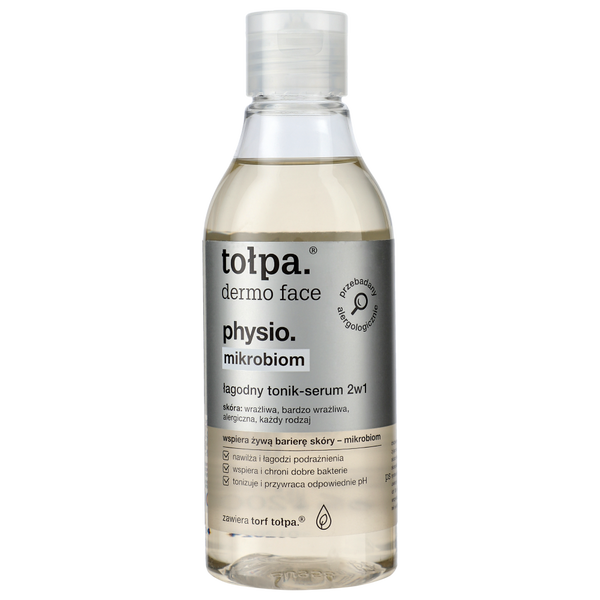 

Нежный тоник-сыворотка для лица 2в1, 200 мл Tołpa Dermo face physio mikrobiom