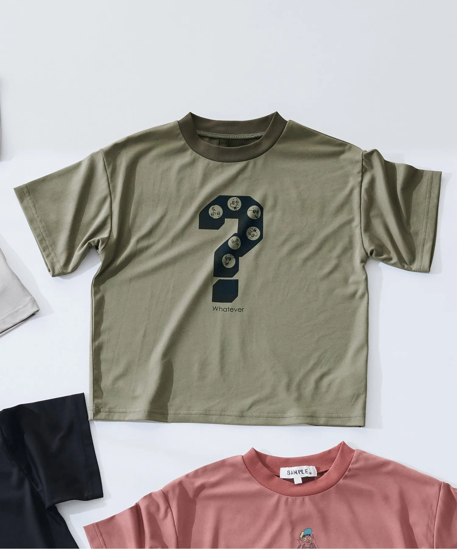 Детская футболка Hybrid T-shirt с принтом F.O.KIDS хаки