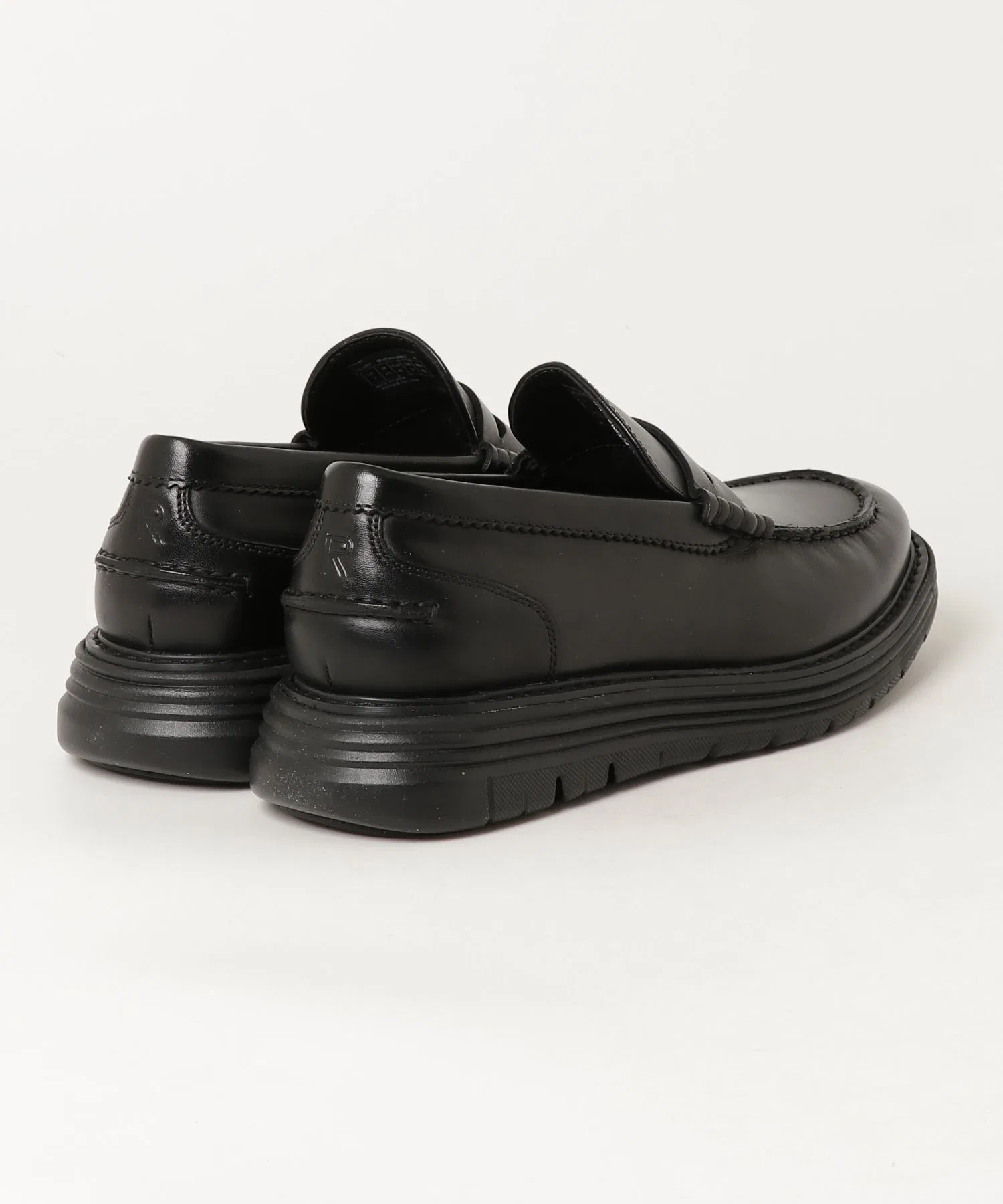 Мужские кожаные лоферы ROCKPORT Cambridge Ease чёрные — фото 3