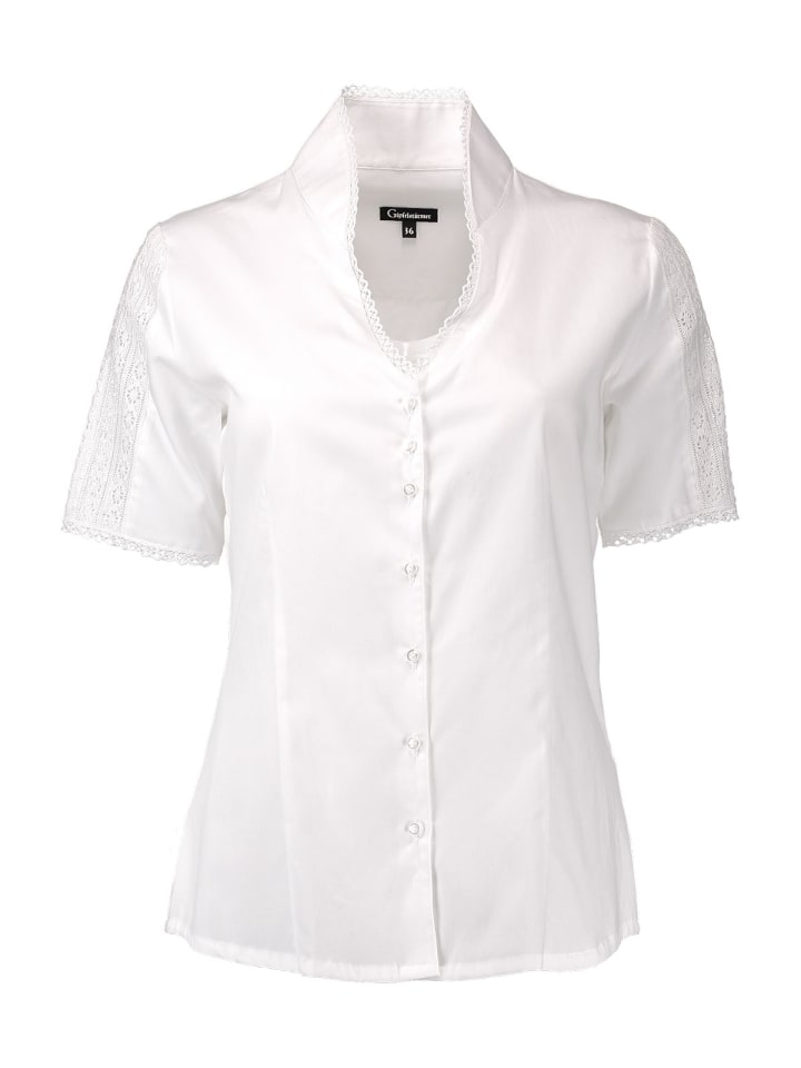 

Традиционная блузка 451055-3334 белого цвета OS-Trachten