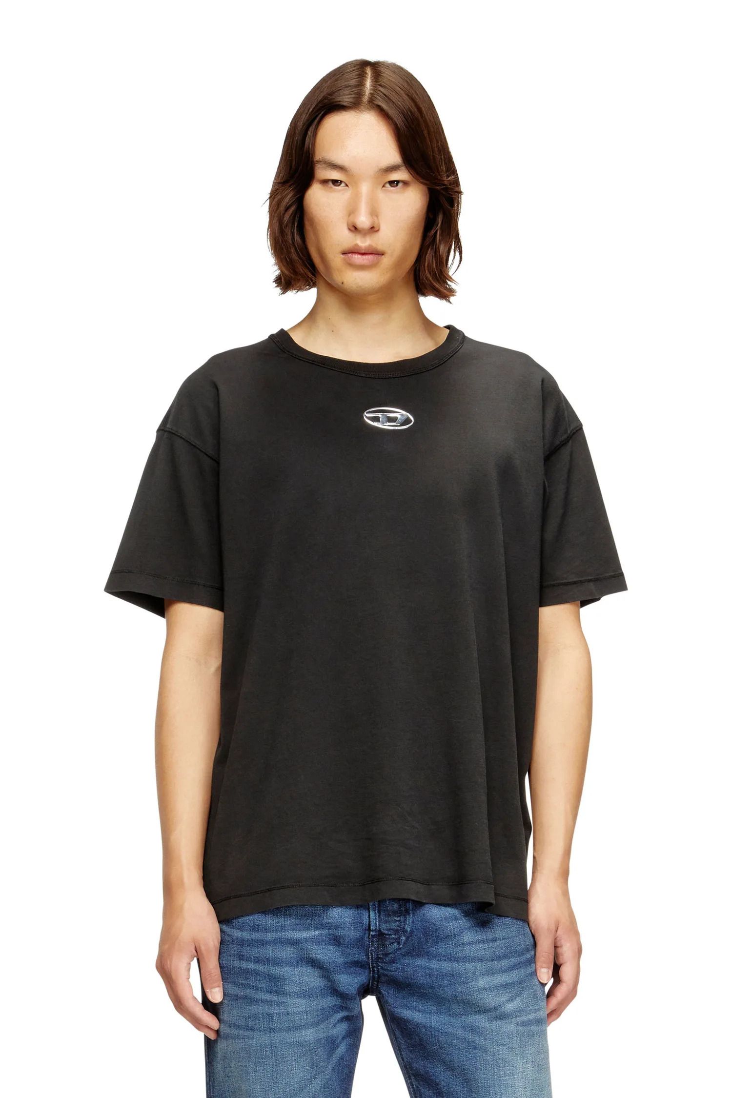 Мужская футболка T-NORM-IOD Diesel, black
