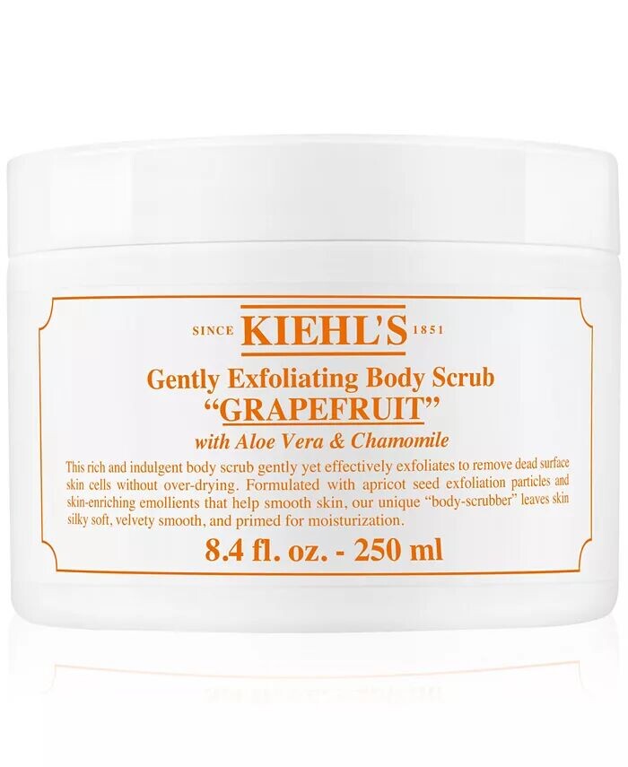 

Нежно отшелушивающий скраб для тела — Грейпфрут, 8,4 унции Kiehl'S Since 1851