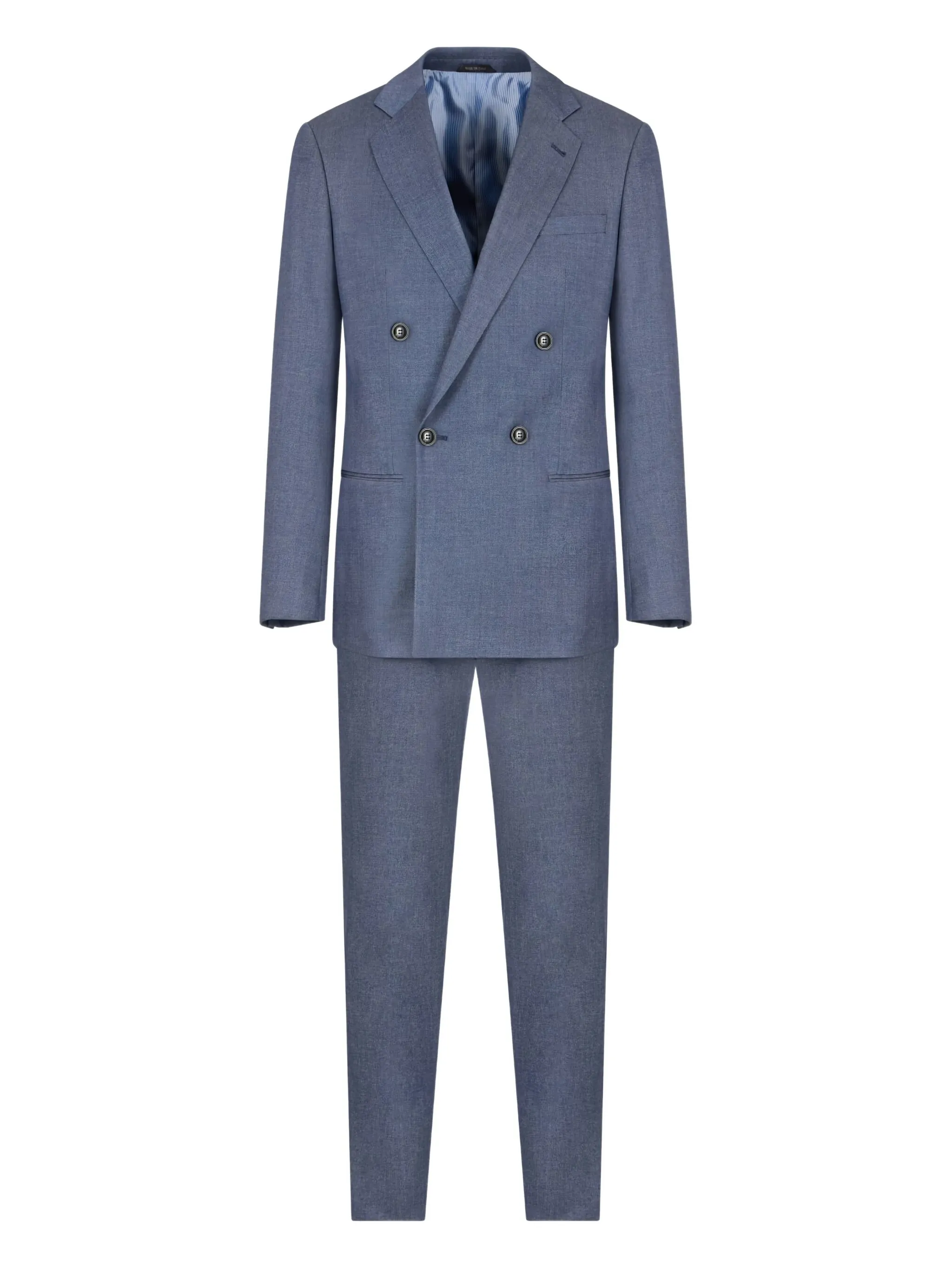 

Костюм с двубортным пиджаком Giorgio Armani, синий