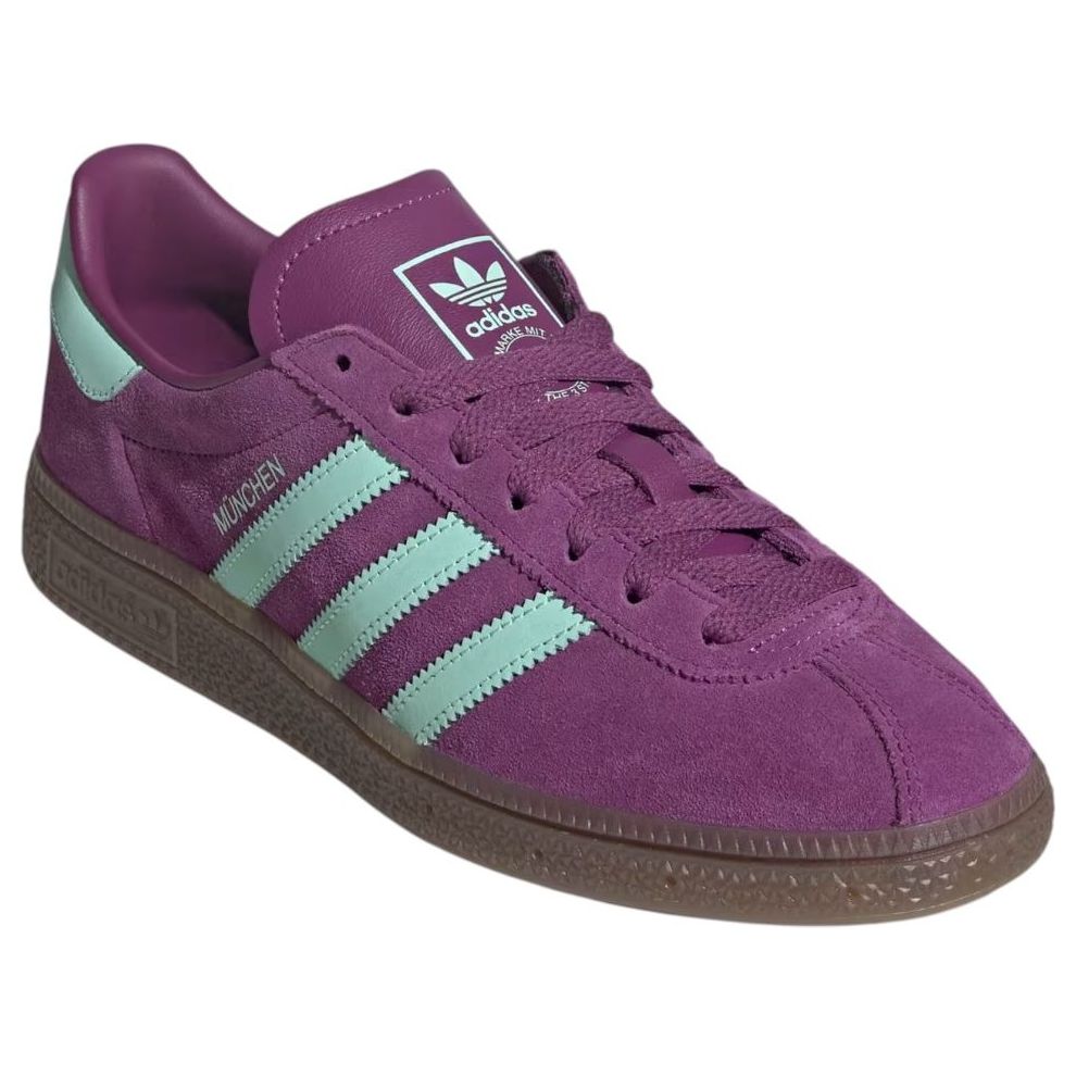 Кроссовки (WMNS) adidas Muenchen 'Rich Mauve Clear Mint Gum' — фото 4