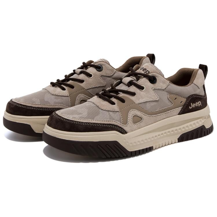 Кроссовки Jeep Casual Shoes Men Low-Top Khaki — фото 2