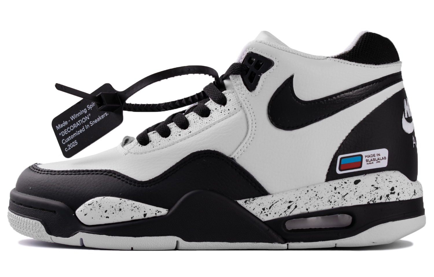 

Кроссовки Flight Legacy Spacecraft WS Mid Top Vintage баскетбольные Unisex Nike, черный