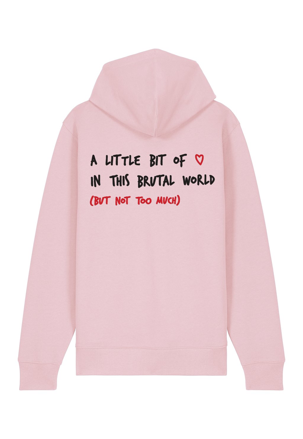 

Толстовка на молнии BRUTAL BACK EMBROIDERY Mira Paris, фуксия