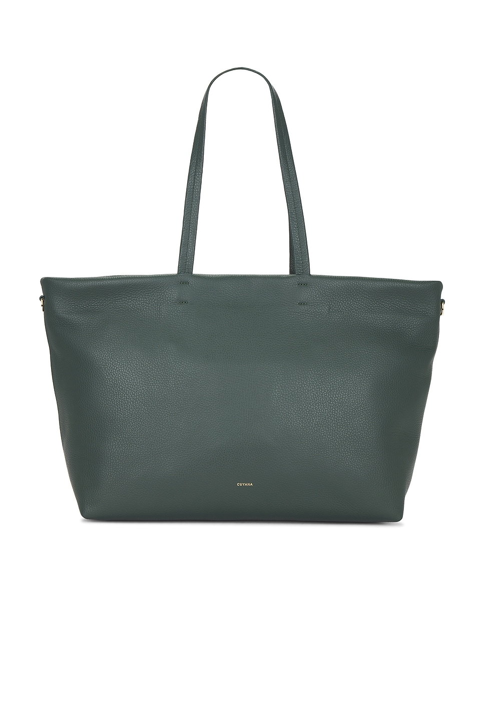 

Классическая сумка-тоут на молнии Cuyana, bottle green