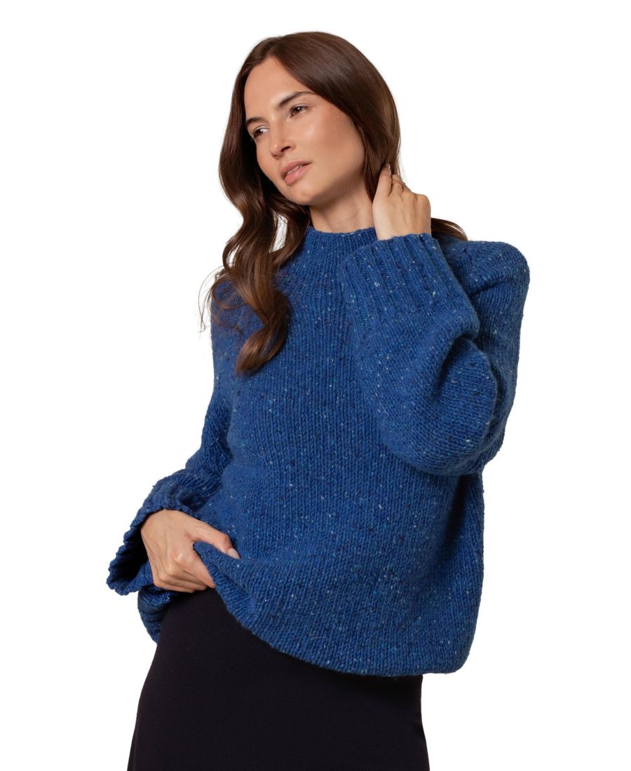 

Женский свитер Kilcarra Tweed Funnel Nk Celtic & Co, Lapis