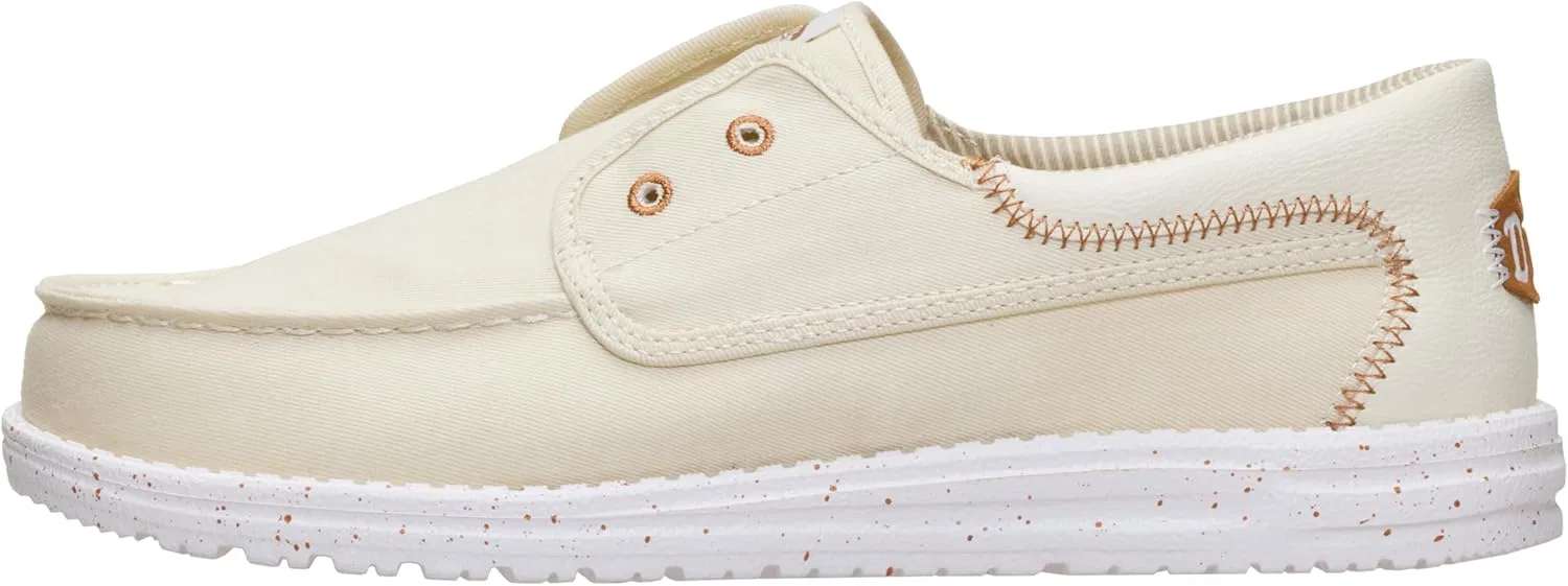 Лоферы Wally Cru Stretch Canvas HEYDUDE, светло-серый/мульти