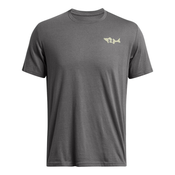 

Футболка walleye graphic t-shirt 'grey' Under Armour, серый