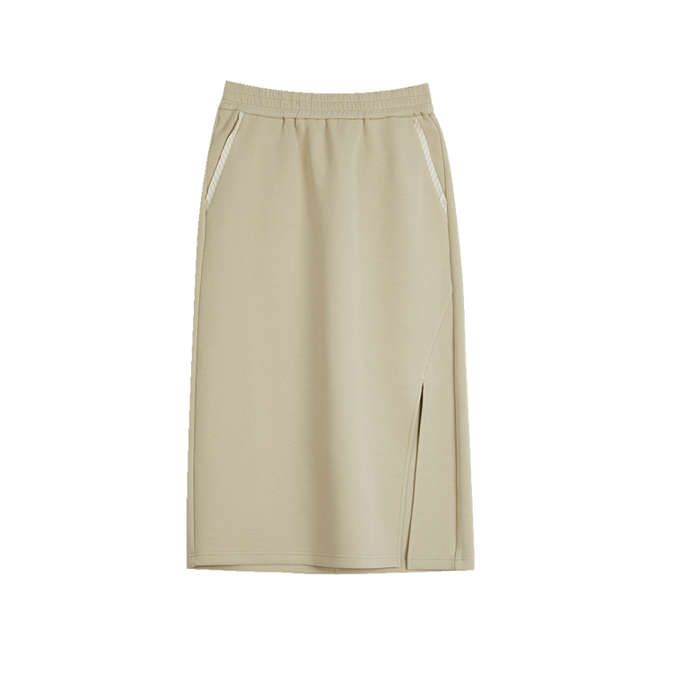 

ELLE Повседневная длинная юбка Women's Light Green