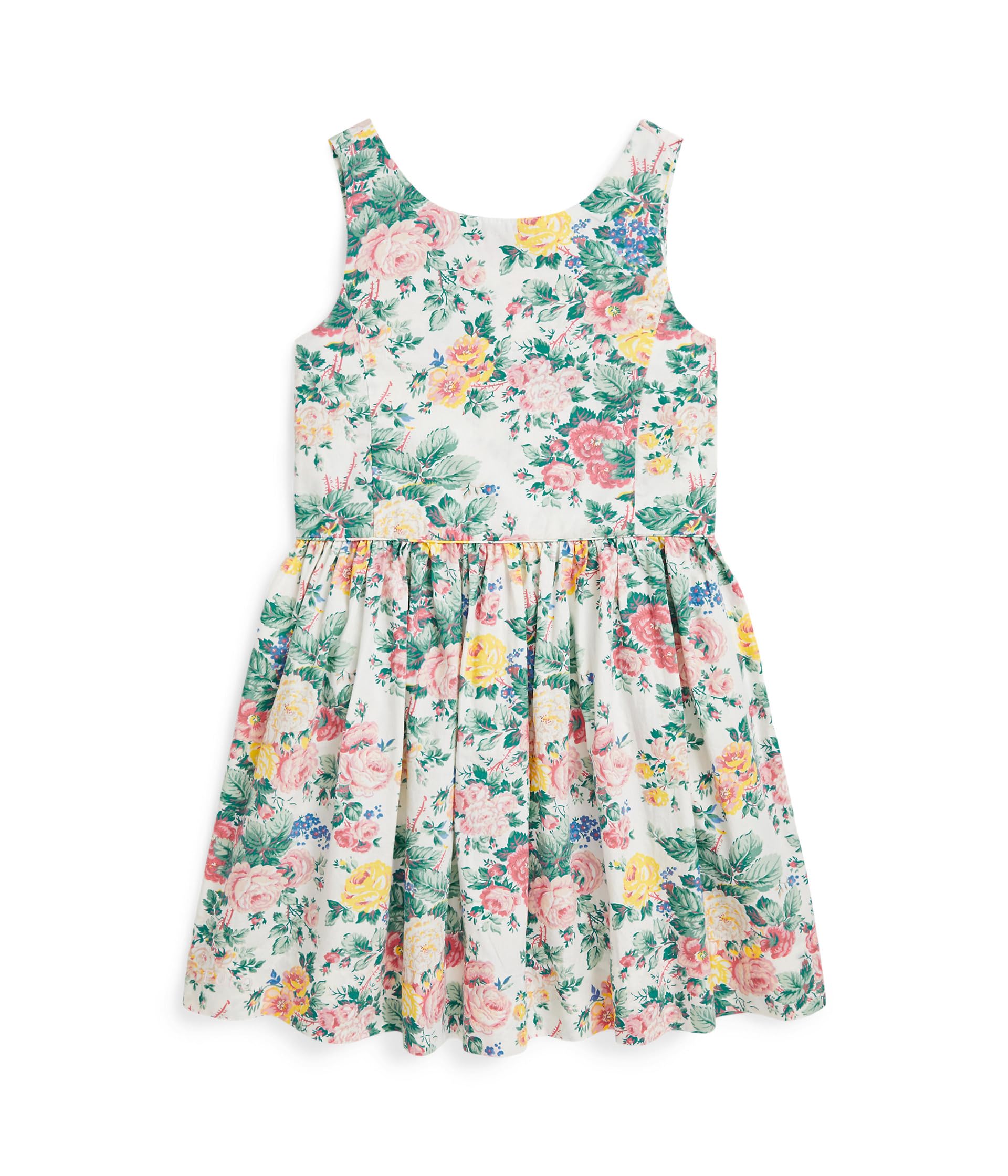 

Платье Polo Ralph Lauren Kids Floral Cotton Dress, цвет Portia Floral