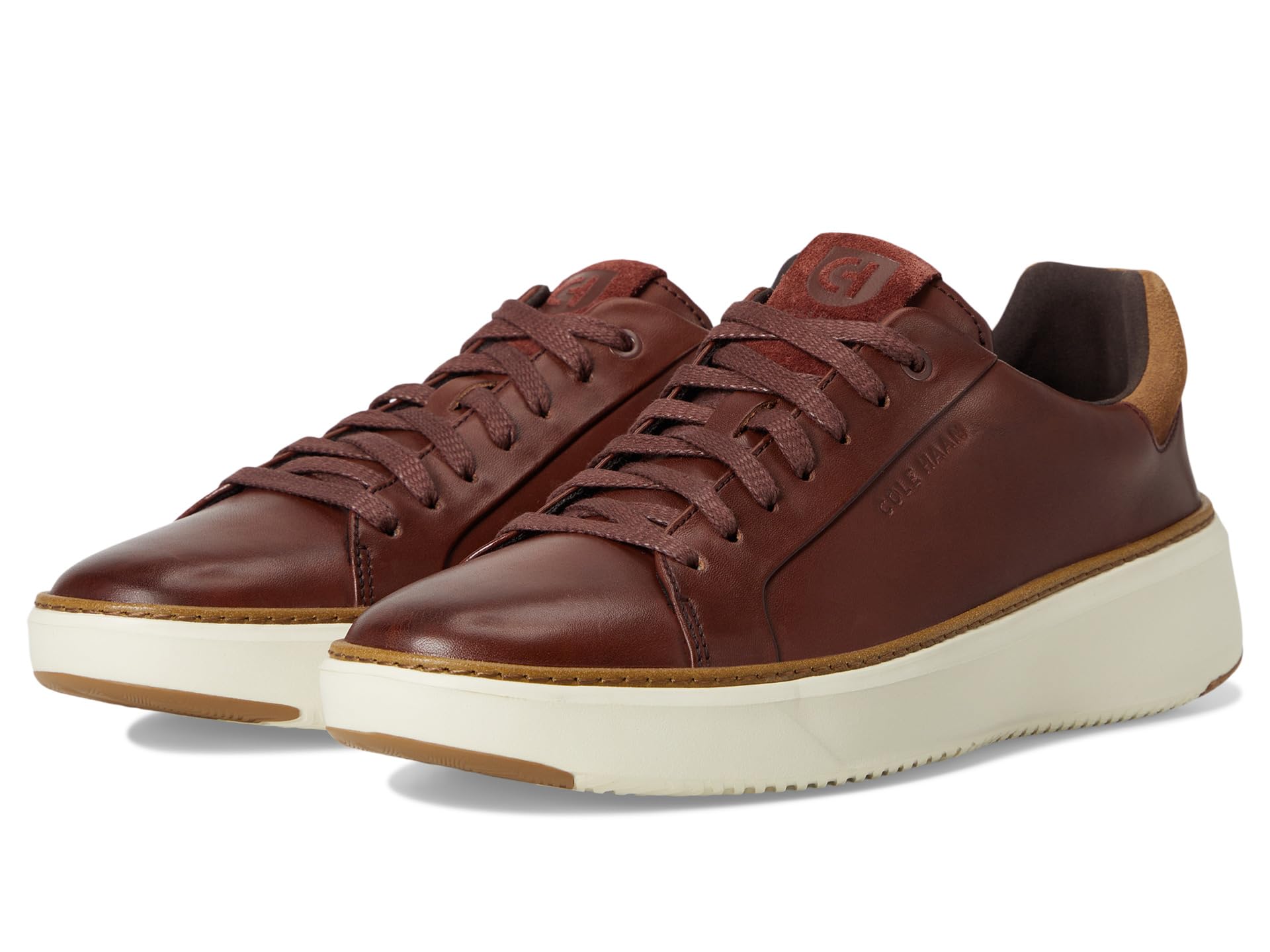 

Кроссовки Cole Haan Grandpro Topspin Sneaker, цвет Dark Brick/New Caramel/Ivory