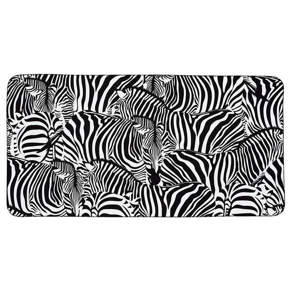 

Полотенце для рук Kleine Wolke Zebra, 50 см, черно-белый