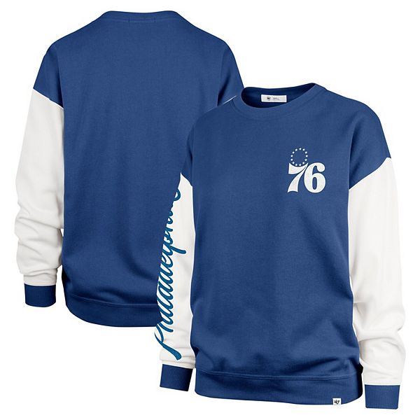 

Женский оверсайз худи '47 royal philadelphia 76ers rise andie 47 Brand