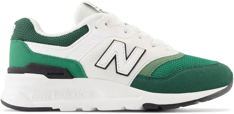 Кроссовки New Balance Baby Boys' 997h V1 Bungee, зеленый/черный — фото 4