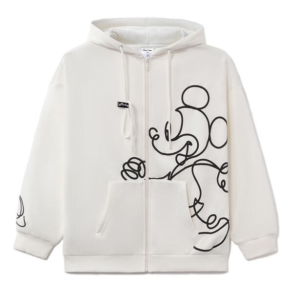 

Куртка x disney graphic hooded jacket 'white' Li-Ning, белый