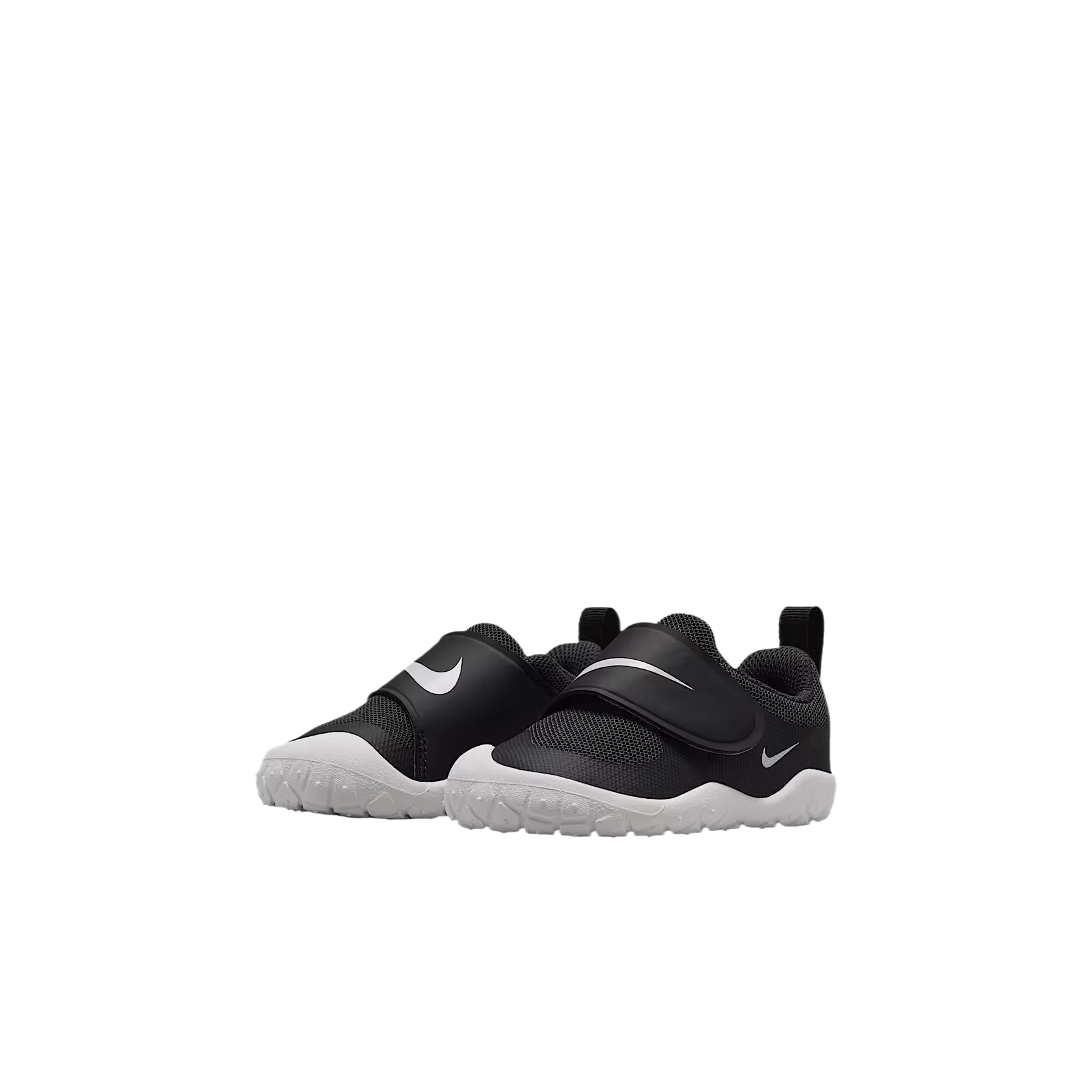 Low top Toddler Shoes Infant And Toddler Nike, черный/coal черный/mountain белый/белый — фото 4