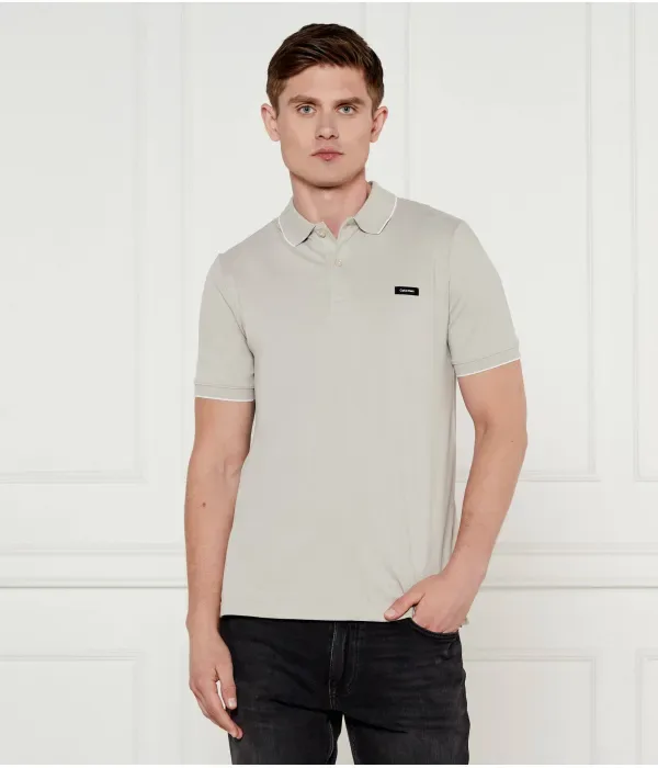 Полюс slim fit Calvin Klein, серый