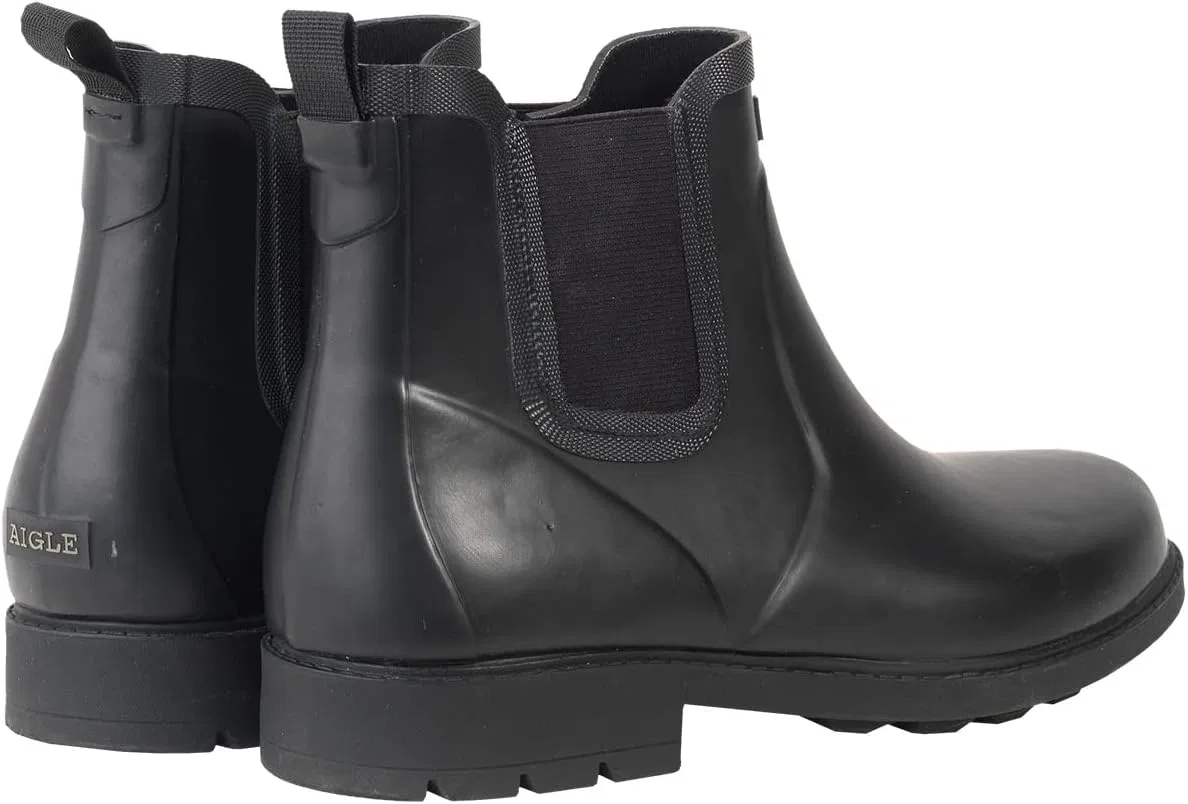 Мужские ботинки Aigle Carville M Chelsea, Black Noir 001 — фото 3