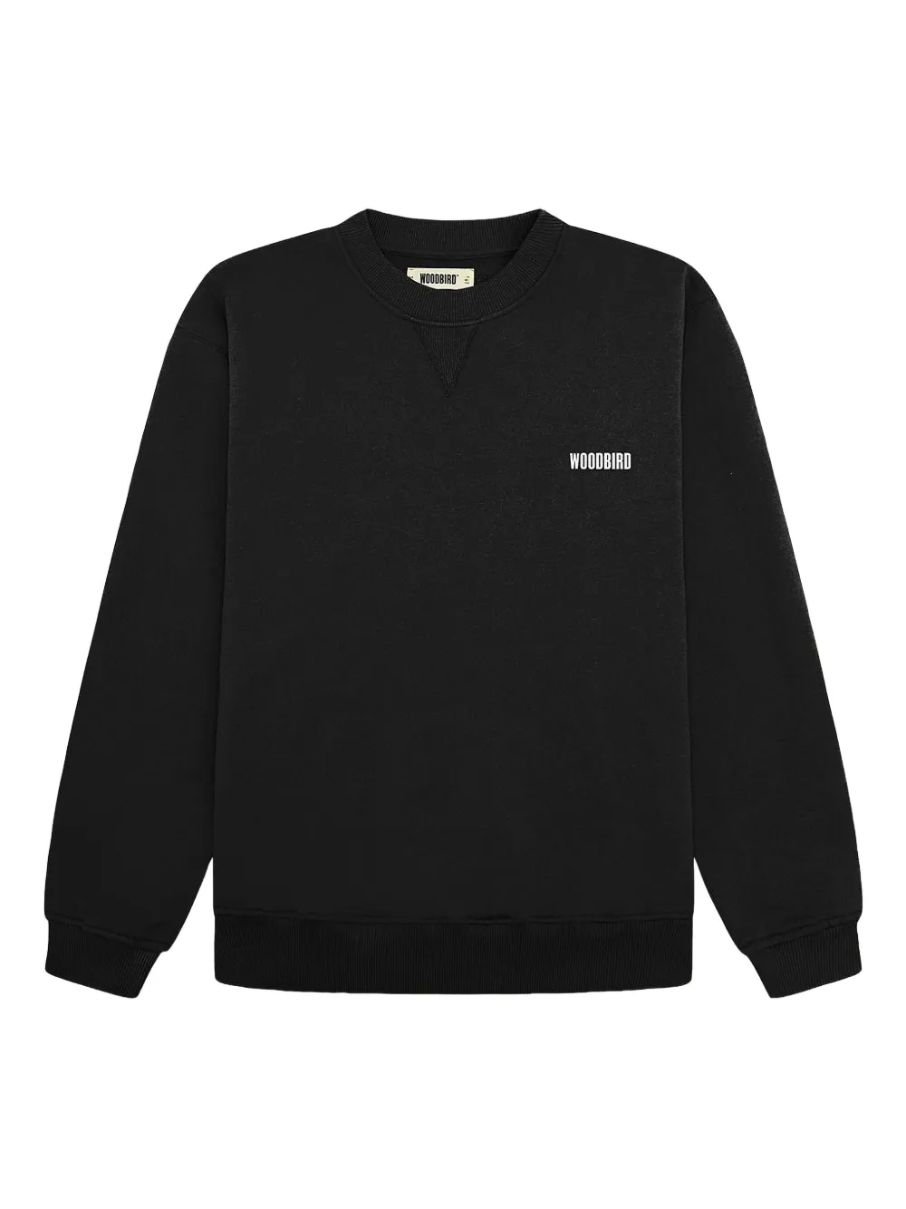 

Свитшот с принтом Cane Ming Crew Woodbird, черный