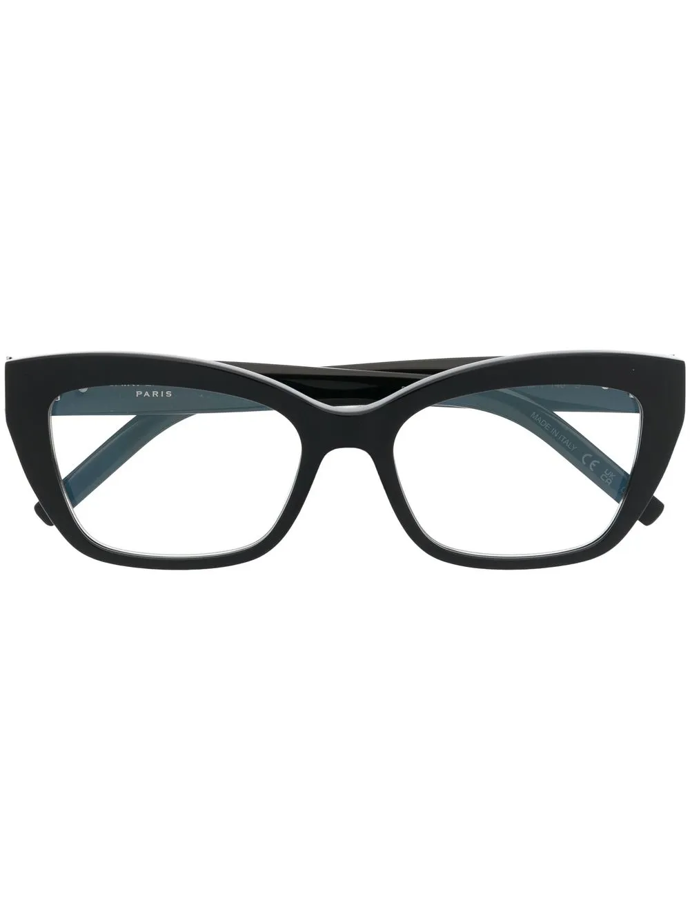 

Очки в оправе 'кошачий глаз' Saint Laurent Eyewear, черный