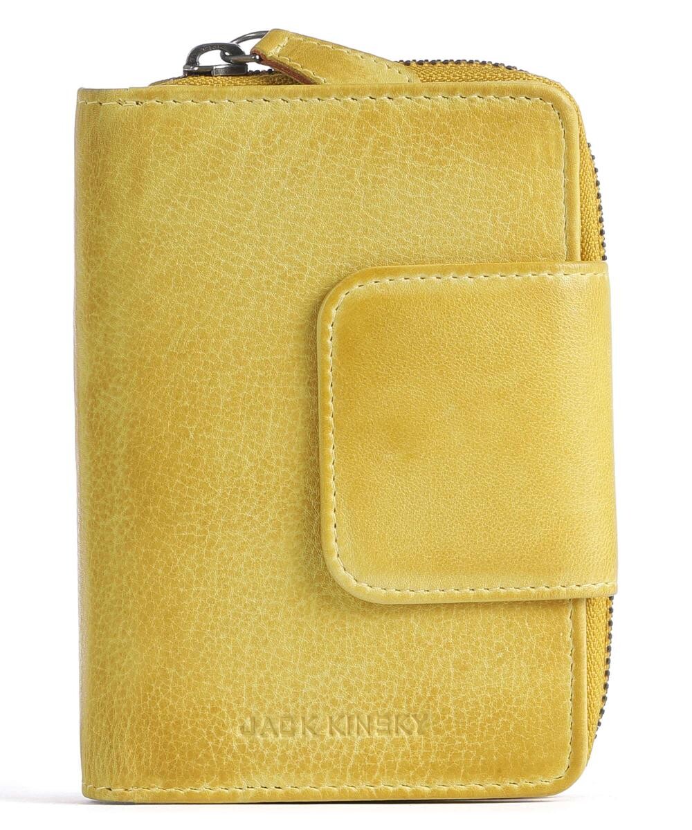 

Кошелек nassau 511 из зерненой кожи Jack Kinsky, желтый