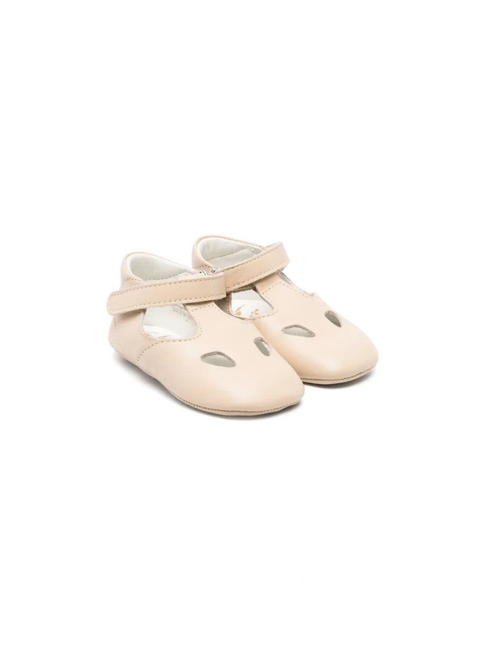 

Кожаные пинетки Gallucci Kids, нейтральный