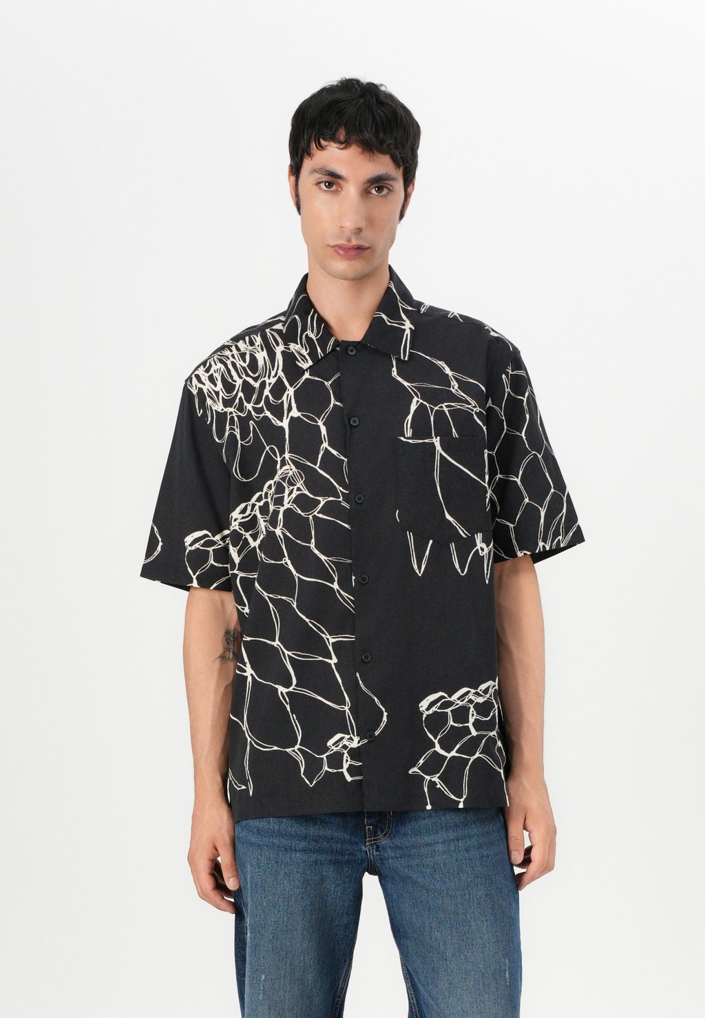 

Рубашка AYO SHIRT Samsøe Samsøe, черный