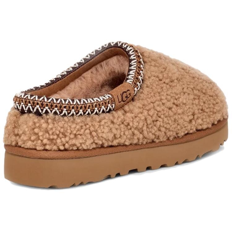 Мюли женские Tasman Maxi Curly, каштановые, женские Ugg, коричневый — фото 3