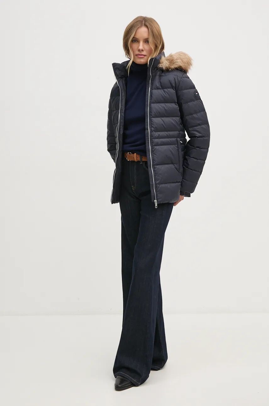 

Пуховик Tommy Hilfiger, темно-синий