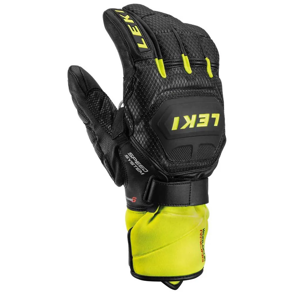 

Перчатки Leki Alpino World Cup Race Flex S Speed System, желтый