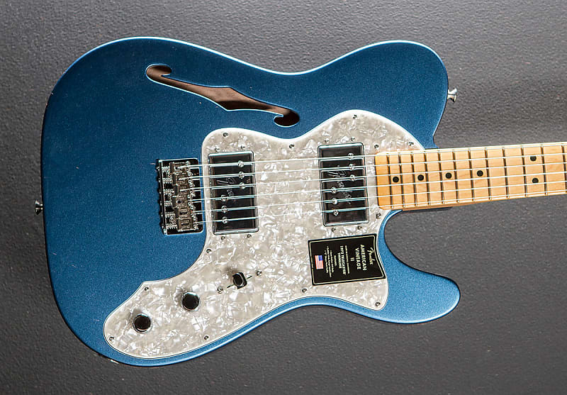 

Электрогитара Fender American Vintage II 1972 Telecaster Thinline - Lake Placid Blue