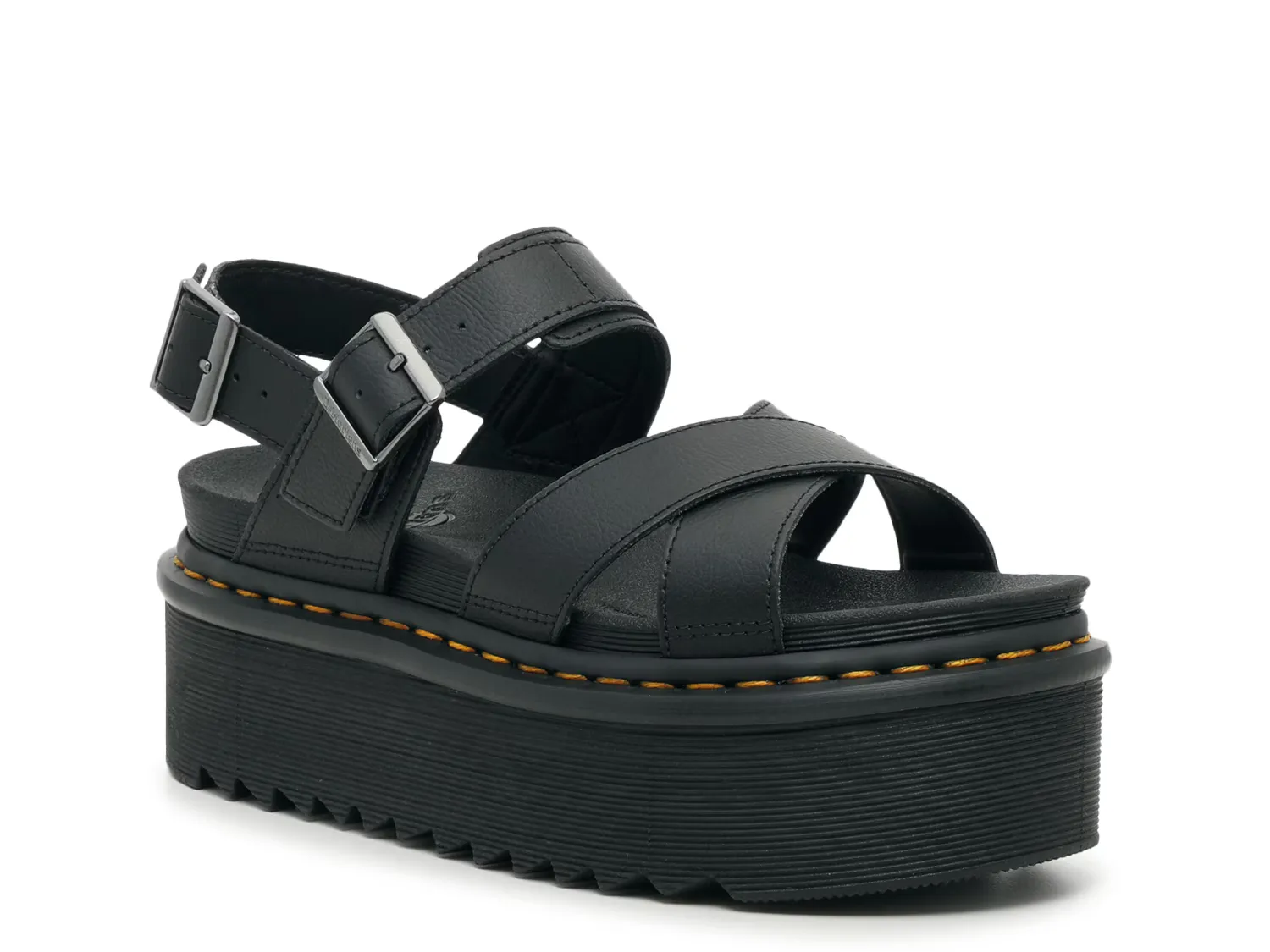 

Сандалии Voss II Platform Sandal Dr. Martens, черный