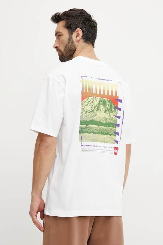 

Хлопковая футболка Axys The North Face, белый