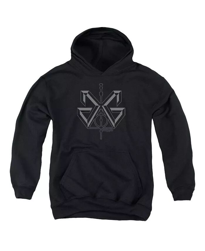 

2 Молодежная толстовка с капюшоном Grindelwald Sigil / Толстовка с капюшоном Fantastic Beasts, черный