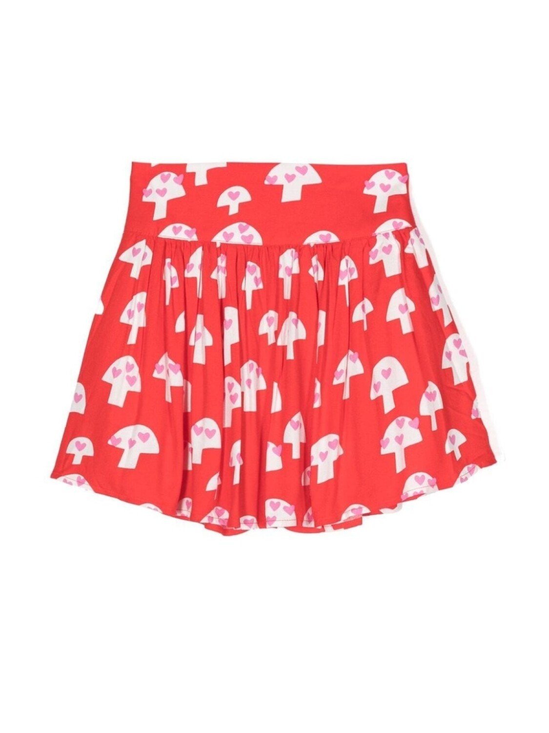 

Stella McCartney Kids юбка с принтом, красный